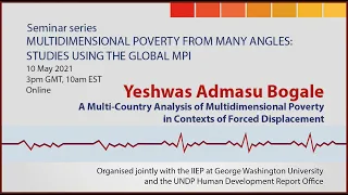 A Multi-Country Analysis of Multidimensional Poverty in Contexts of Forced Displacement