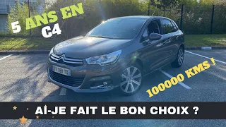 100000kms en C4 1.6 BlueHDI 120ch, Mon avis