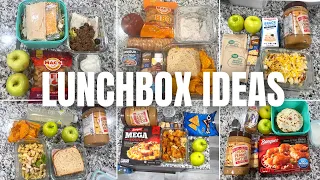 WHAT I PACK MY HUSBAND FOR LUNCH | ADULT LUNCH IDEAS | 6 LUNCHES