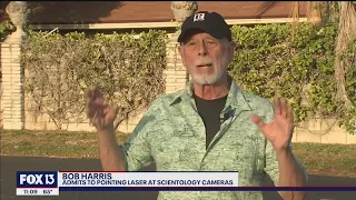 Florida man used laser to damage Church of Scientology surveillance cameras, police say