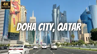 Doha, Qatar - Morning City Drive 11:30am