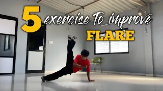 Bboy Flare Exercise  | Flare tutorial for beginners by bimal rana
