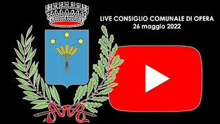Consiglio Comunale Live - 26 maggio 2022