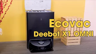 Đánh giá Ecovacs Deebot X1 OMNI - con robot hút bụi đỉnh nhất mình từng thấy !!!