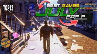 TOP 13 BEST GAMES OF JULY 2022 FOR ANDROID & IOS | NEW MOBILE GAMES