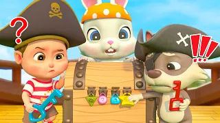 Patrol Team Kids Song - Pirate Captain Cartoon | Bum Bum Kids Song & Nursery Rhymes