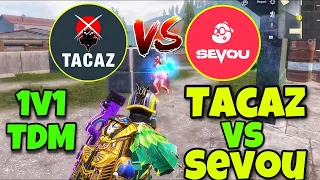 Tacaz Vs Sevou | 1v1 Tdm Challenge | World’s Best PUBG Mobile Players