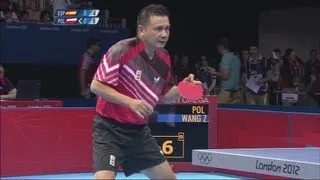 Men's Table Tennis Singles 2nd Round - ESP v POL | London 2012 Olympics