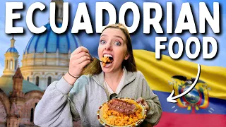 ECUADORIAN FOOD TOUR! (AMAZING Food tour in Cuenca, Ecuador)
