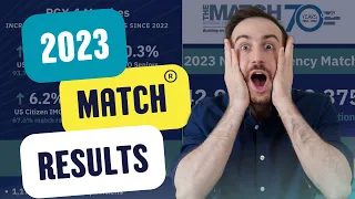 What happened this MATCH® cycle will shock you! | NRMP MATCH® 2023 Results