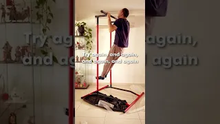 Assembling a Vevor Portable Pull Up Bar for fun