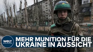 KRIEG IN DER UKRAINE: Europäische Union stellt der Ukraine Munition in Aussicht