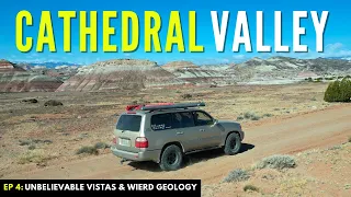 This is the BEST Scenic Drive in Utah! Overlanding Cathedral Valley.