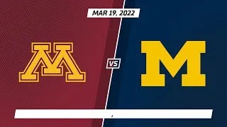 Michigan vs. Minnesota | Highlights | Big Ten Men's Hockey | March 19, 2022