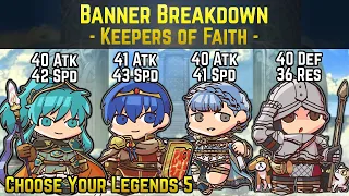 Brave Gatekeeper, Marianne, Marth, & Eirika (Choose Your Legends 5) | Keepers of Faith Breakdown