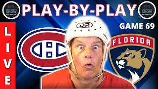 NHL GAME PLAY BY PLAY: CANADIENS VS PANTHERS