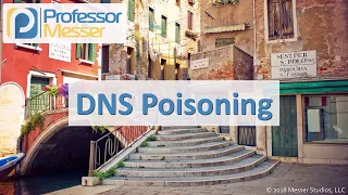 DNS Poisoning - CompTIA Network+ N10-007 - 4.4