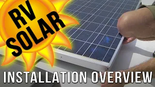 RV Solar Panel Installation Overview | Power Your Off-Grid RV With The Sun!