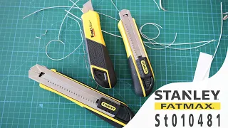 STANLEY FATMAX ST010481 18mm & STANLEY FATMAX 010486 25mm MAKET BIÇAĞI İNCELEMESİ