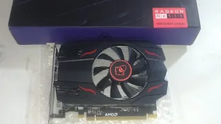 RADEON RX 550 4GB Unboxing E Teste No GTA 5