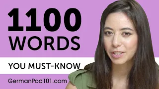 1100 Words Every German Beginner Must Know