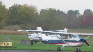 1997 Cessna 172R Skyhawk Taxi & Engine Shutdown at Princeton Airport (39N) After A Solo Flight