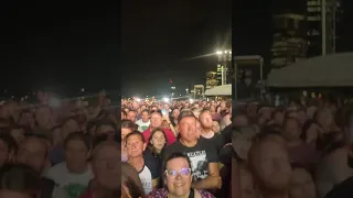 insane 20000+ person festival at Green Day in Milwaukee