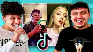 TIK TOK TRY NOT TO LAUGH CHALLENGE vs MY LITTLE BROTHER