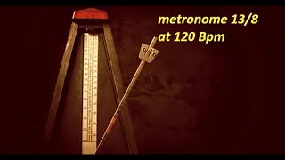 metronome 13/8 at 120 Bpm