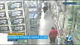 Video from Ontario Sam's Club shows moment of explosive device detonation | ABC7