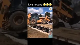 case #jcb #loading #karte #hue #accident #huwa😭