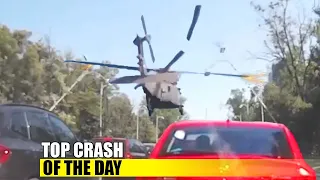 Helicopter Crash Caught Camera