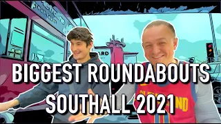 Biggest Roundabouts Southall Driving Test Centre Greenford Roundabout and Target Roundabout uk 2021