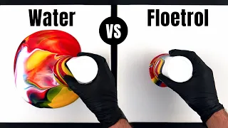 Floetrol vs Water ONLY | Acrylic Pouring