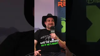 Dave Filoni says WHO would win at Star Wars trivia between Sam Witwer and Pablo Hidalgo. #shorts