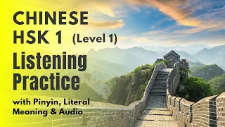 HSK 1 Listening Practice | HSK Level 1 Chinese Listening and Speaking Practice