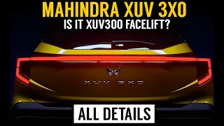 Mahindra XUV 3XO launch confirmed | Xuv300 facelift or new car? All details | XUV 3XO interior