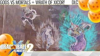 (2K) Dragon Ball Xenoverse 2 - Gods vs Mortals + Wrath of Xicor DLC Pack 2 Trailer!