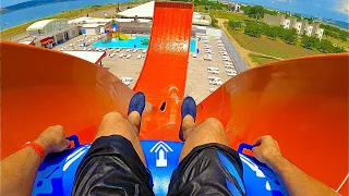 The Turbulence Water Slide at Aqualand Çanakkale