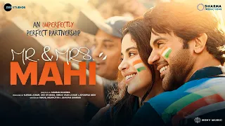 Mr & Mrs Mahi : Official Trailer | Rajkummar Rao | Janhvi Kapoor | Mr And Mrs Mahi Movie Trailer