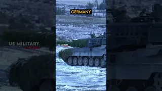 Main Battle Tank: USA vs Russian vs Germany #shorts