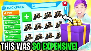 LANKYBOX OPENING 100 PRESENTS In Roblox ADOPT ME!? (WE GOT THIS MANY NEW LEGENDARY TRAINS!!)