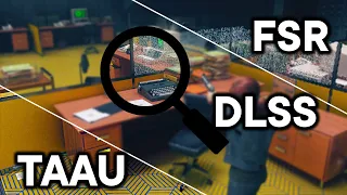 Апскейл в играх и сравнение разных методов || FSR, DLSS, TAAU, TSR