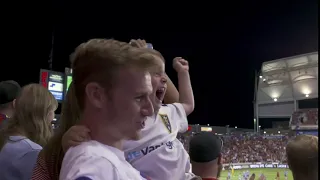 Child Celebration at Real Salt Lake goal
