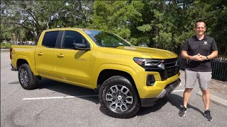 Is the 2023 Chevrolet Colorado a BETTER truck to buy than a GMC Canyon?