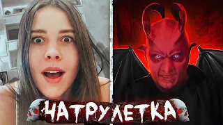 Страшный Демон СКРИМЕР ПРАНК в чатрулетке!