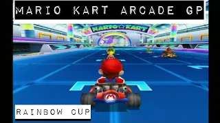 Mario Kart Arcade GP - Rainbow Cup - Playthrough