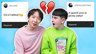 Col mio FIDANZATO rispondo alle vostre DOMANDE SCOMODE!!! 😱| Q&A di coppia