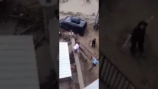 Flood in Bursa, Turkey #flood #turkey