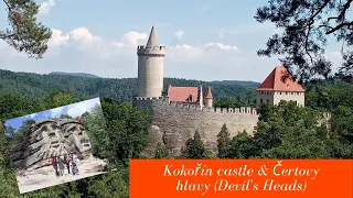 Kokořín castle, Čertovy hlavy, Mělník